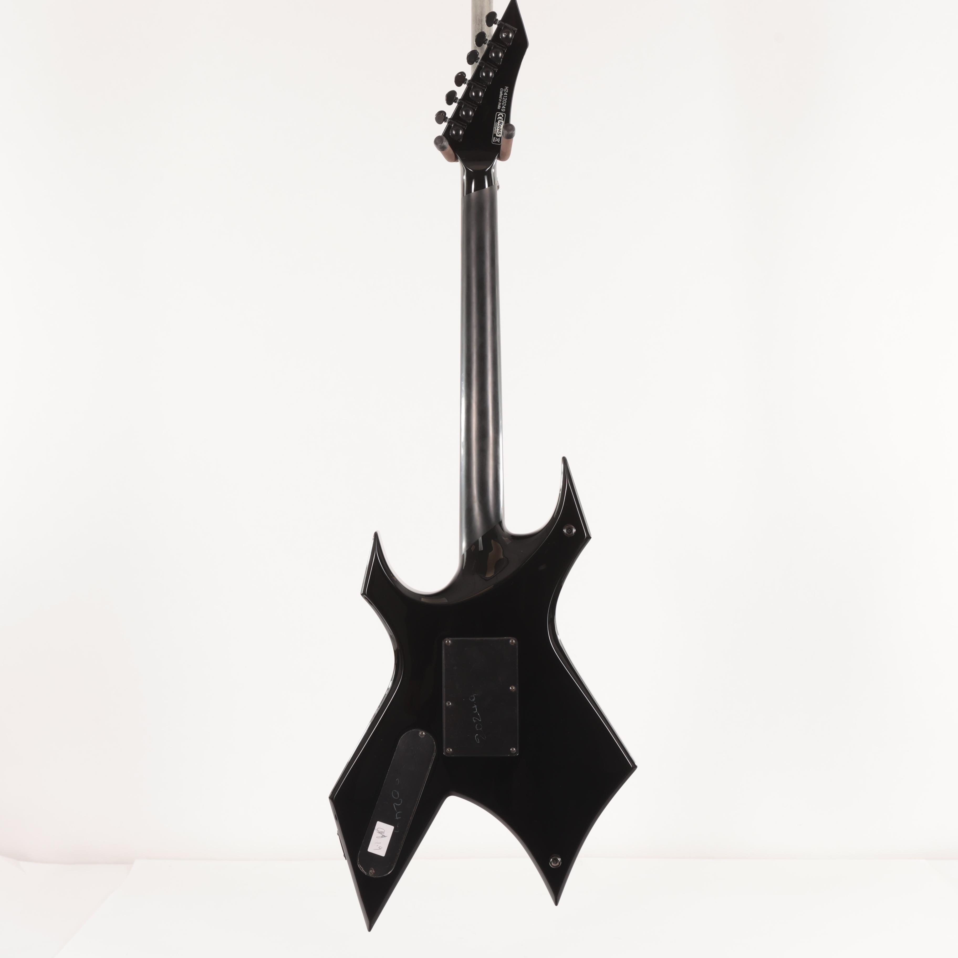 BC Rich Warlock Legacy Floyd Rose Guitar in Black - Andertons Music Co